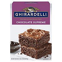 Ghirardelli Chocolate Supreme Premium Brownie Mix -18.75 Oz - Image 1