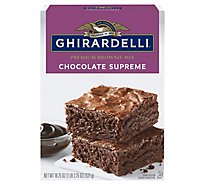 Ghirardelli Chocolate Supreme Premium Brownie Mix -18.75 Oz