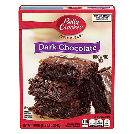 Betty Crocker Brownie Mix Favorites Dark Chocolates - 19.9 Oz - Image 3