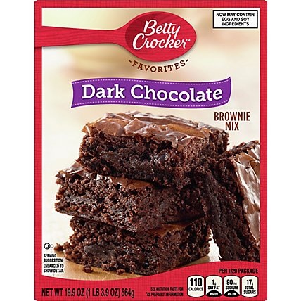 Betty Crocker Brownie Mix Favorites Dark Chocolates - 19.9 Oz - Image 2