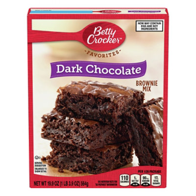 Betty Crocker Brownie Mix Favorites Dark Chocolates - 19.9 Oz
