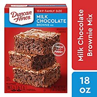Duncan Hines Classic Milk Chocolate Brownie Mix - 18 Oz - Image 2