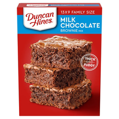 Duncan Hines Milk Chocolate Brownie Mix - 18 Oz - Image 1