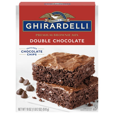 Ghirardelli Double Chocolate Premium Brownie Mix - 18 Oz - Image 2