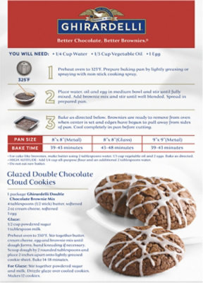 Ghirardelli Chocolate Brownie Mix Premium Double Chocolate - 18 Oz - Image 5