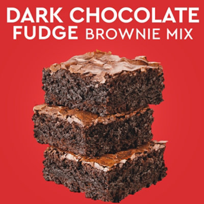 Duncan Hines Dark Chocolate Fudge Brownie Mix - 18.2 Oz - Image 2