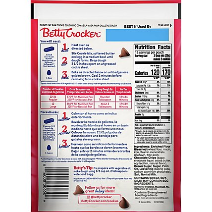 Betty Crocker Cookie Mix Chocolate Chip - 17.5 Oz - Image 6