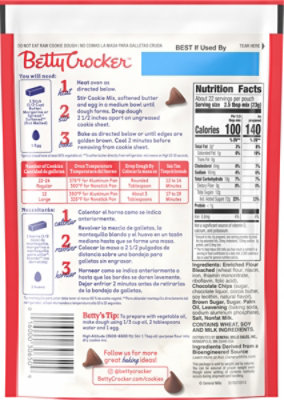 Betty Crocker Cookie Mix Chocolate Chip - 17.5 Oz - Image 5