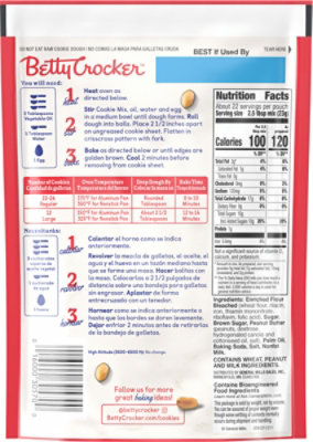 Betty Crocker Cookie Mix Peanut Butter - 17.5 Oz - Image 5