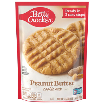 Betty Crocker Cookie Mix Peanut Butter - 17.5 Oz