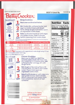 Betty Crocker Cookie Mix Sugar Cookie - 17.5 Oz - Image 5
