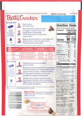 Betty Crocker Cookie Mix Oatmeal Chocolate Chip - 17.5 Oz - Image 6