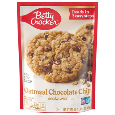 Betty Crocker Cookie Mix Oatmeal Chocolate Chip - 17.5 Oz