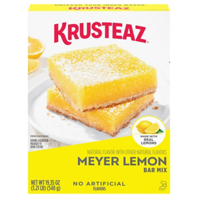 Krusteaz Meyer Lemon Bar Mix - 19.35 Oz - Image 1