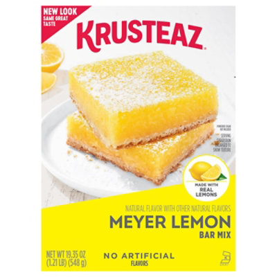 Krusteaz Supreme Bar Mix Meyer Lemon - 19.35 Oz