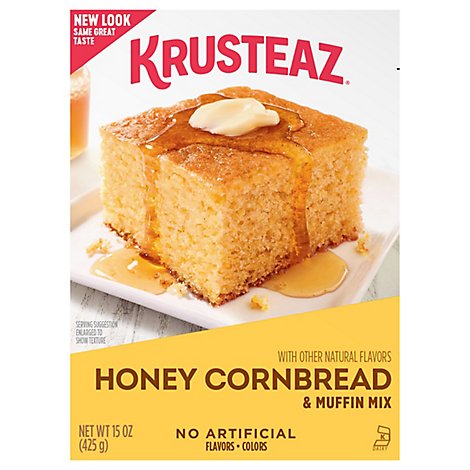 Krusteaz Cornbread & Muffin Mix Honey - 15 Oz