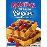 Krusteaz Light & Fluffy Belgian Waffle Mix - 28 Oz - Image 1
