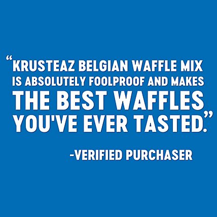 Krusteaz Light & Fluffy Belgian Waffle Mix - 28 Oz - Image 5
