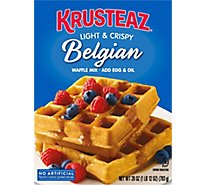 Krusteaz Waffle Mix Supreme Belgian - 28 Oz
