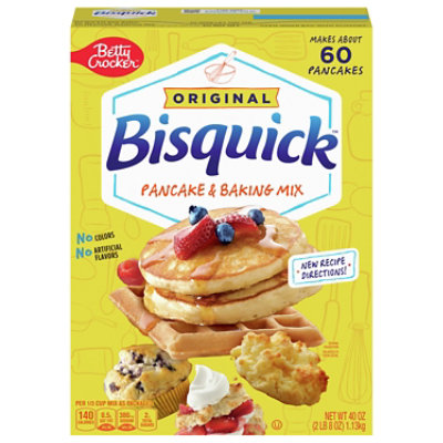 Bisquick Pancake & Baking Mix Original - 40 Oz