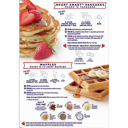 Bisquick Pancake & Baking Mix Heart Smart - 40 Oz - Image 6