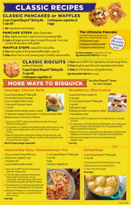 Bisquick Pancake & Baking Mix Original - 60 Oz - Image 6