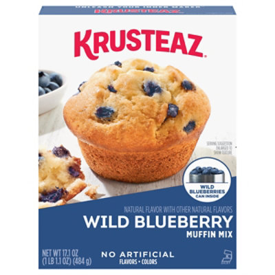 Krusteaz Wild Blueberry Muffin Mix - 17.1 Oz - Image 1