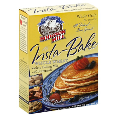 Hodgson Mill InstaBake Baking Mix Variety with Buttermilk Whole Wheat