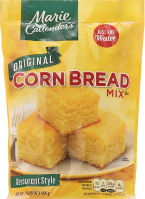 Marie Callenders Corn Bread Mix Restaurant Style Original Low Fat - 16 Oz - Image 2