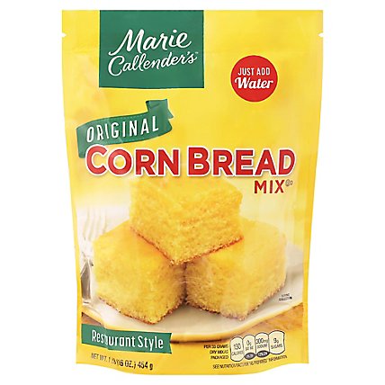 Marie Callenders Corn Bread Mix Restaurant Style Original Low Fat - 16 Oz - Image 1