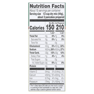 Maple Grove Farms Pancake Mix Buttermilk Honey - 24 Oz - Image 4