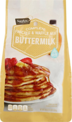 Signature SELECT Pancake & Waffle Mix Complete Buttermilk Bag - 56 Oz - Image 2