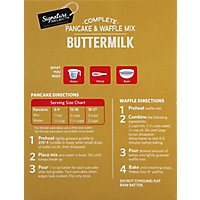 Signature SELECT Pancake & Waffle Mix Buttermilk Complete - 32 Oz - Image 3