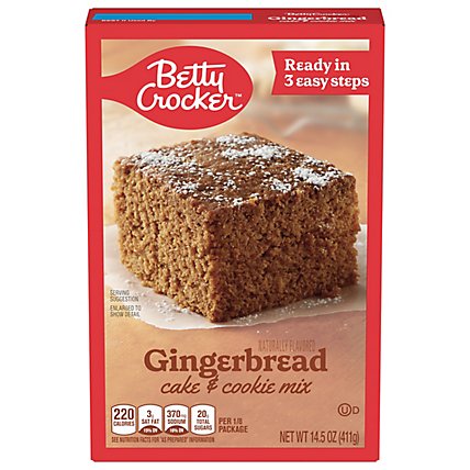 Betty Crocker Cake & Cookie Mix Gingerbread - 14.5 Oz - Image 3