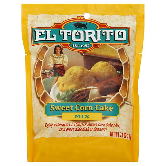 El Torito Corn Cake Mix Sweet - 7.4 Oz