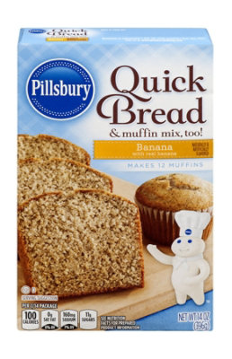 Pillsbury Quick Bread & Muffin Mix Banana - 14 Oz - Image 6