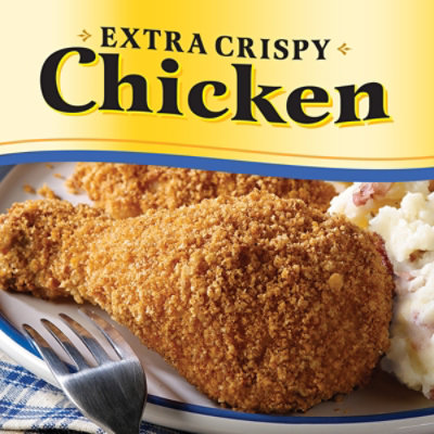 Oven Fry Extra Crispy Seasoned Coating Mix for Chicken Box - 4.2 Oz - Image 2