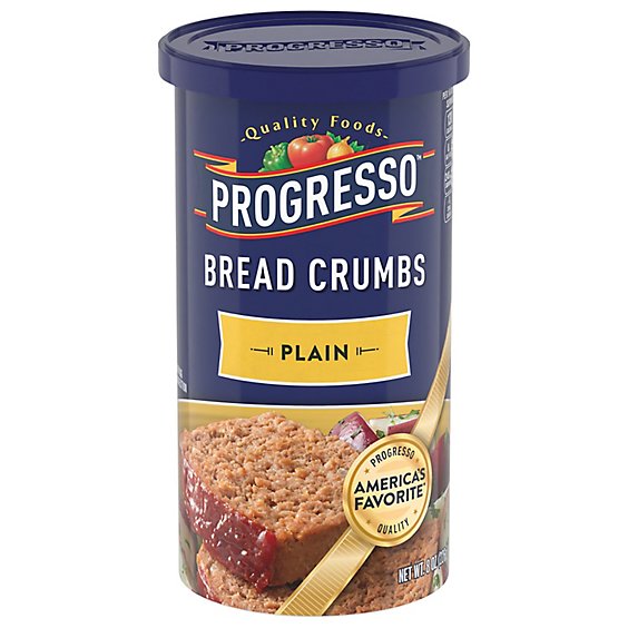 Progresso Bread Crumbs Plain - 8 Oz