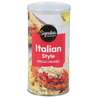 Signature SELECT Bread Crumbs Italian Style With Herbs & Spices - 15 Oz - Image 3