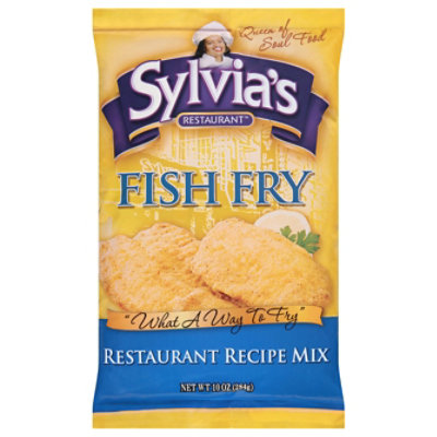 Sylvias Fish Fry Mix Restaurant Recipe - 10 Oz - Image 1
