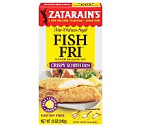 Zatarains New Orleans Style Breading Mix Seafood Fish Fri Crispy Southern - 12 Oz