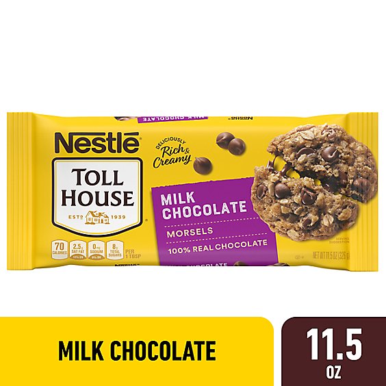Nestle Toll House Milk Chocolate Chips - 11.5 Oz