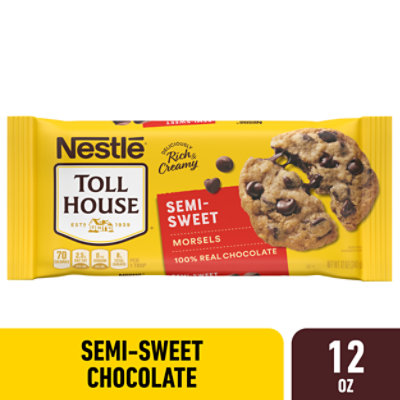 Nestle Toll House Semi Sweet Chocolate Chips - 12 Oz - Image 1