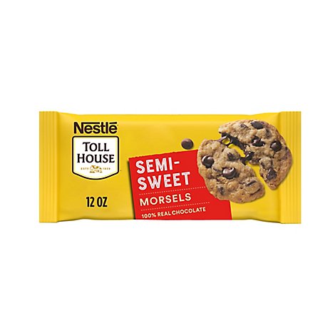 Nestle Toll House Semi Sweet Chocolate Chips - 12 Oz