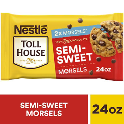 Nestle Toll House Semi Sweet Chocolate Morsels - 24 Oz