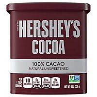 HERSHEYS Cocoa Natural Unsweetened - 8 Oz - Image 2