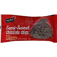 Signature SELECT Chocolate Chips Real Semi-Sweet - 12 Oz - Image 2