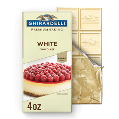 Ghirardelli Premium White Chocolate Baking Bar - 4 Oz