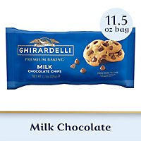 Ghirardelli Milk Chocolate Premium Baking Chips - 11.5 Oz - Image 1