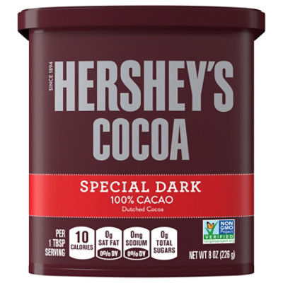 HERSHEYS Cocoa Special Dark - 8 Oz